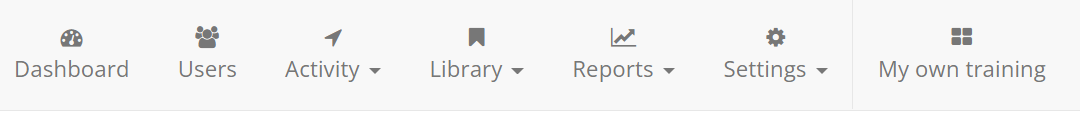 Select Users from dashboard